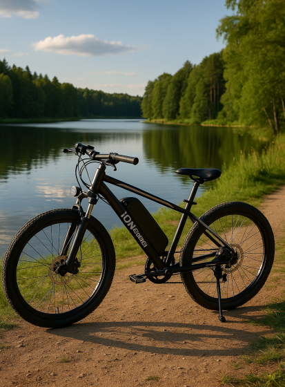 20251031_1929_Lake Path Electric Bicycle_remix_01k8xrdgh0ewwsp3r2c5sm3j2c